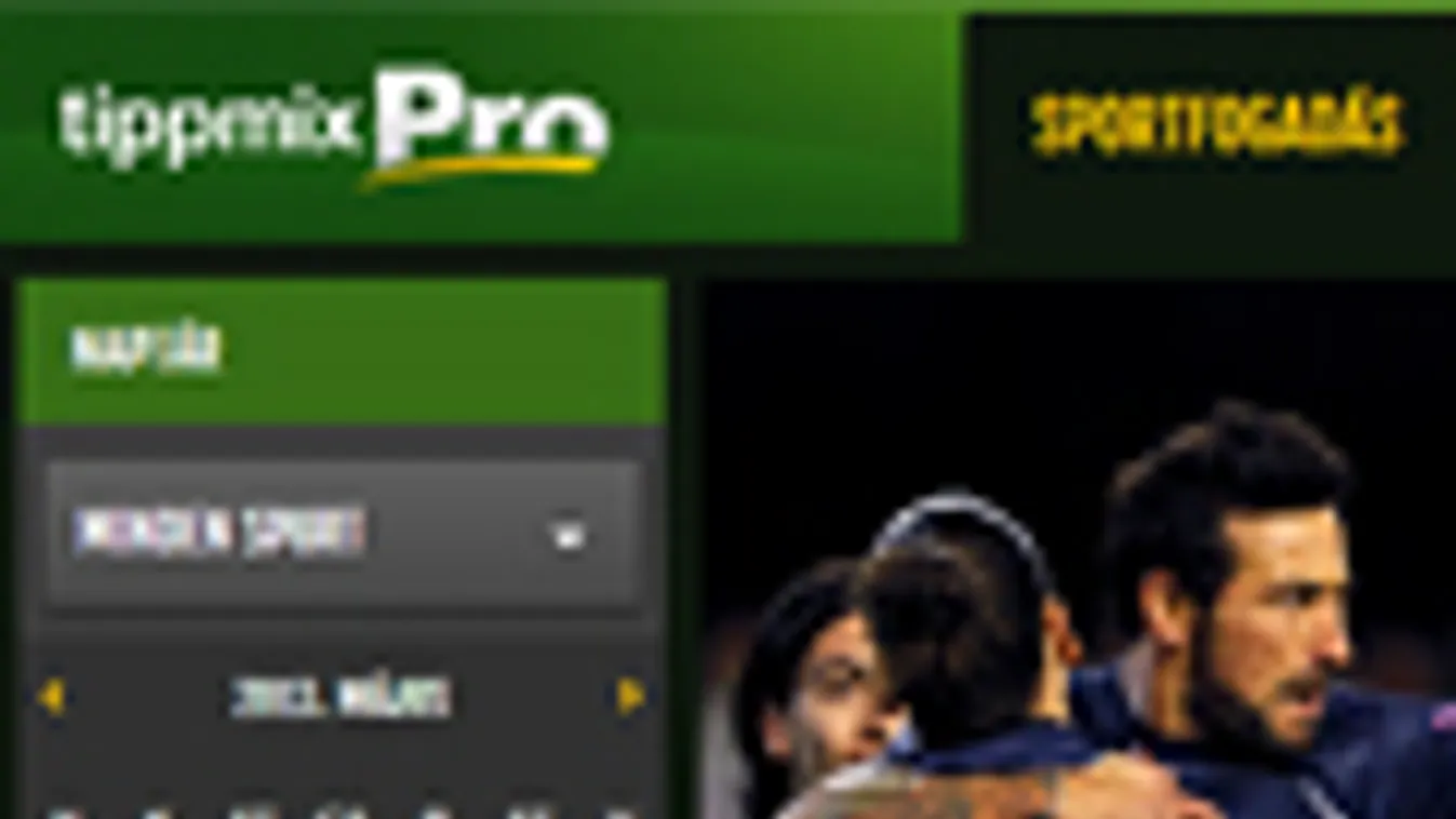 Tippmixpro sportfogadási oldal