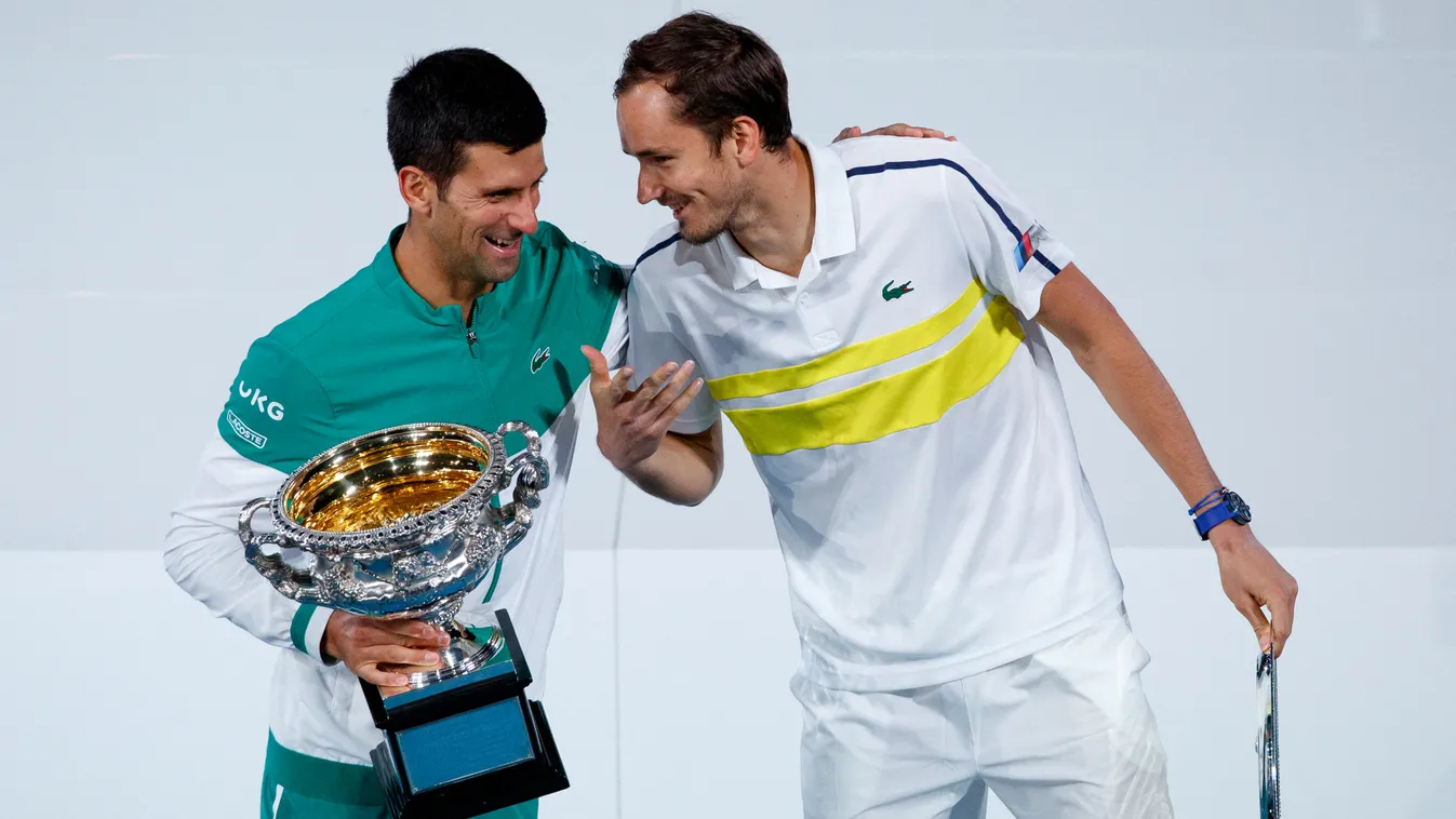 Novak Djokovic Danyiil Medvegyev tenisz Daniil Medvedev 