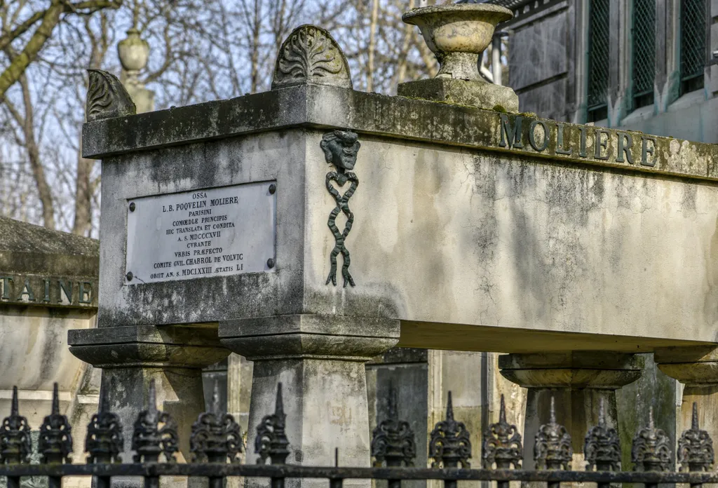 A világ leglátogatottabb sírkertje Párizsban, ahol számtalan híres ember nyugszik, galéria, 2023, Moliere 