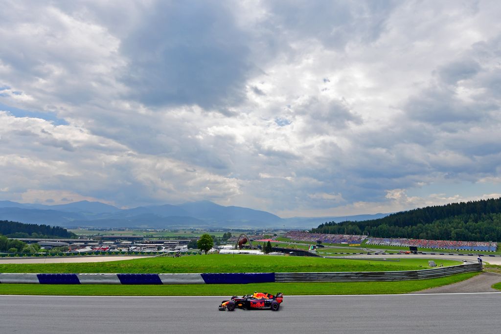A Forma-1-es Osztrák Nagydíj szombati napja, Daniel Ricciardo, Red Bull 