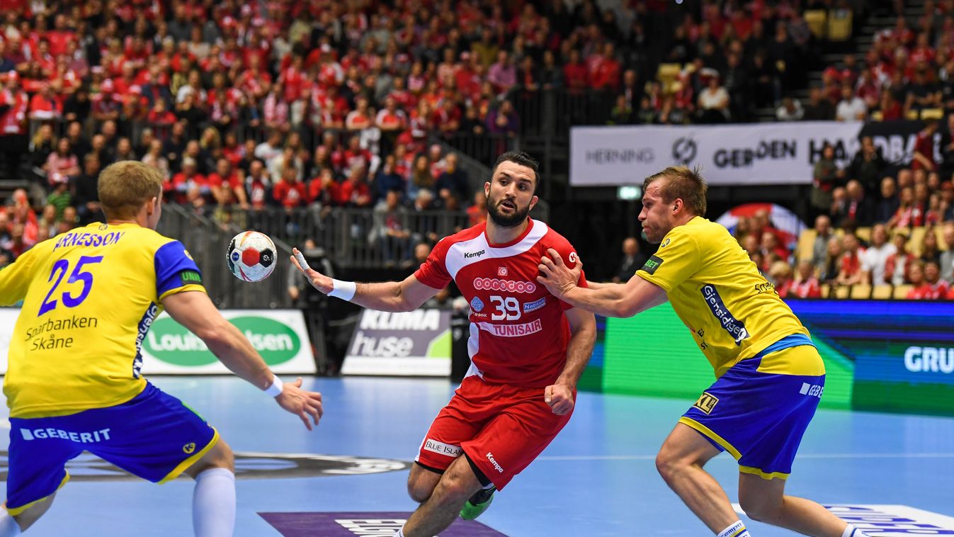 handball Horizontal, Svédország, Tunézia, kézilabda 