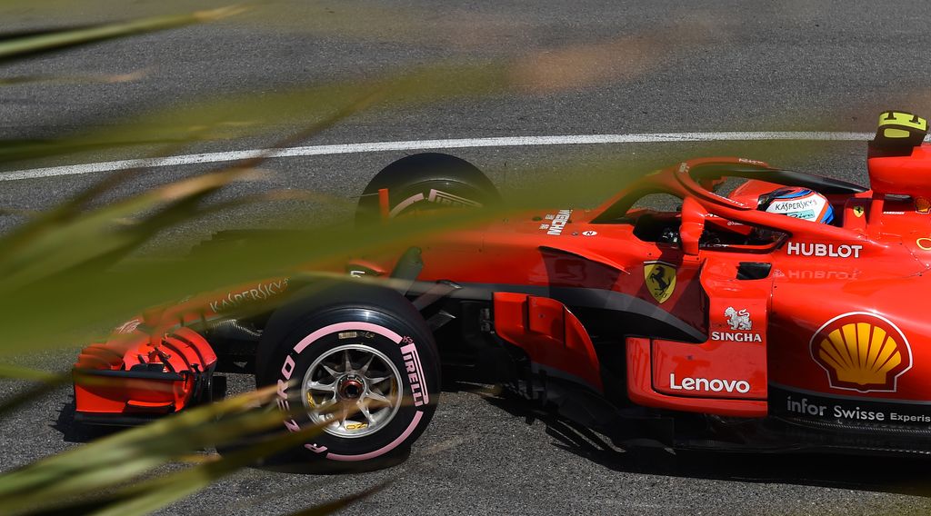 A Forma-1-es Monacói Nagydíj szombati napja, Kimi Räikkönen, Ferrari 