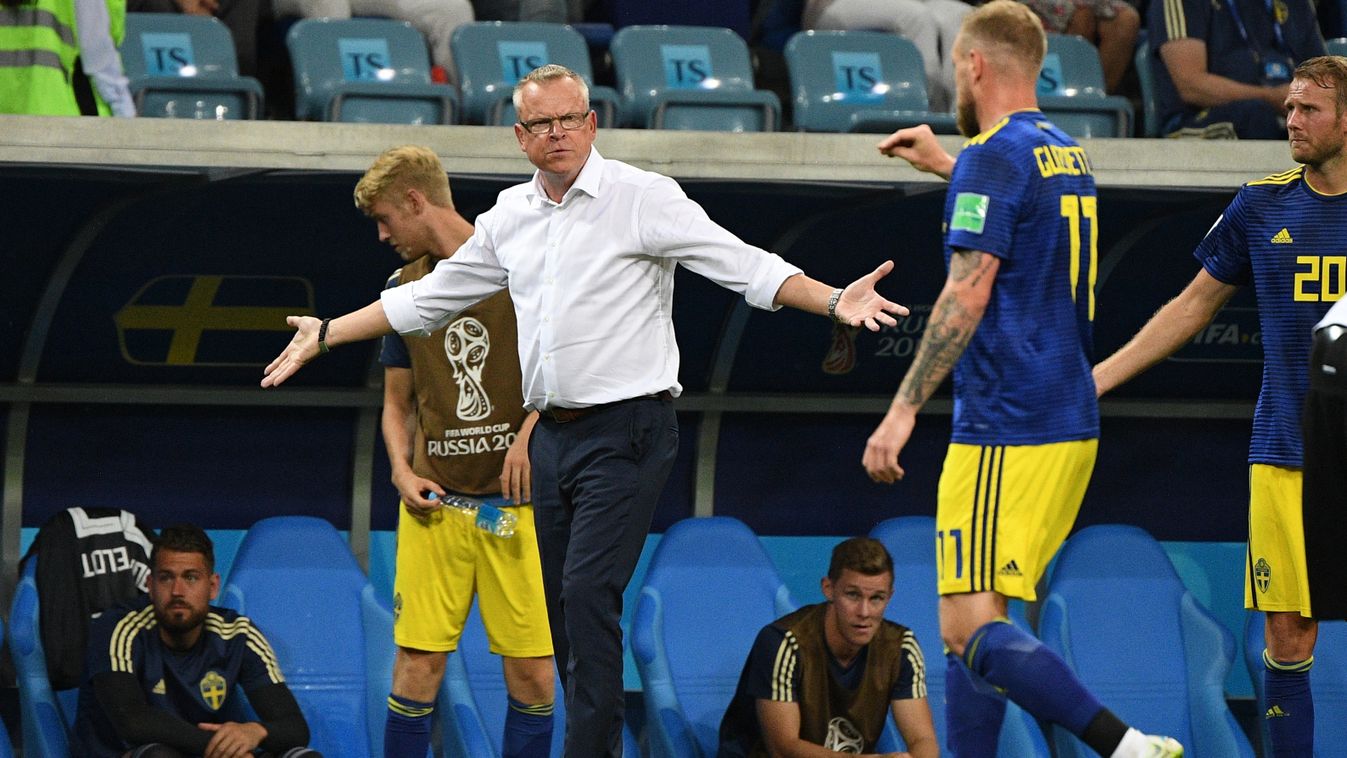Russia World Cup Germany - Sweden FIFA football soccer, Janne Andersson , vb-2018, svédország, németország 