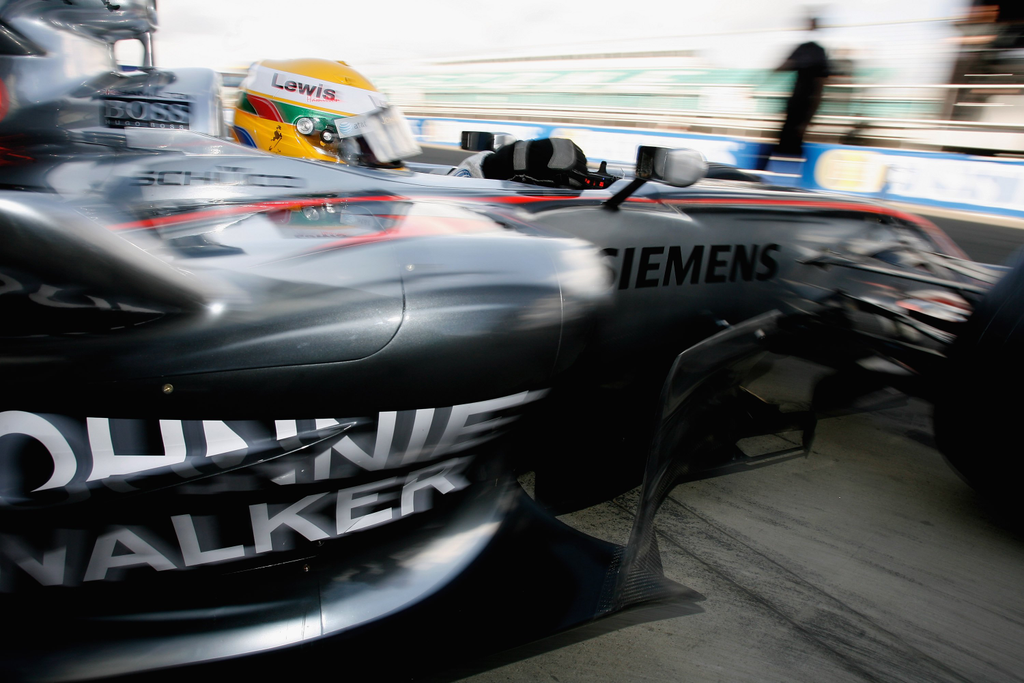 Forma-1, Lewis Hamilton, McLaren-Mercedes, Silverstone teszt 2006, Hamilton első teszt 