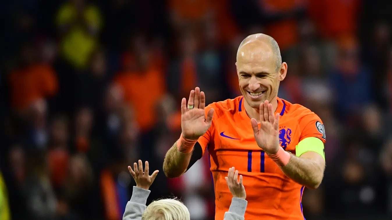 Arjen Robben, Hollandia 