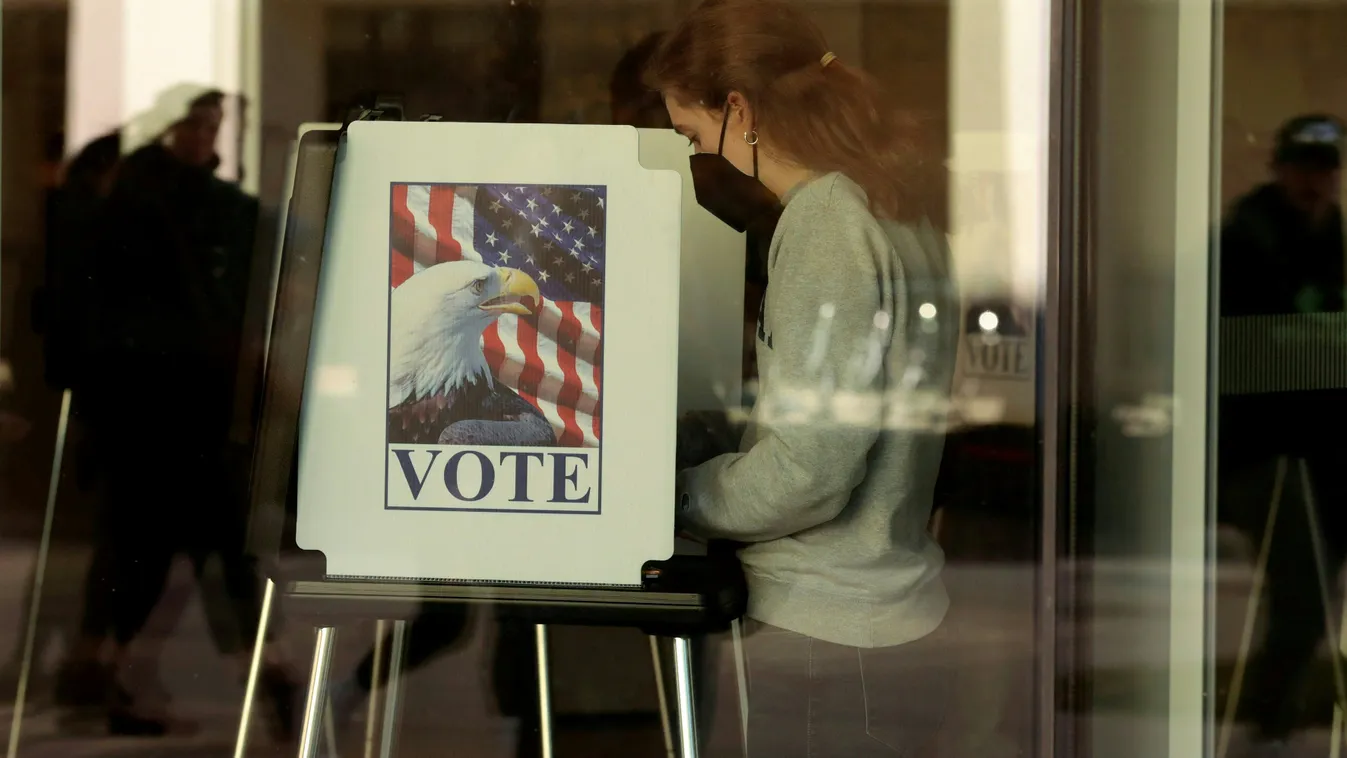 amerikai félidős választások, választás,  vote politics TOPSHOTS Horizontal 