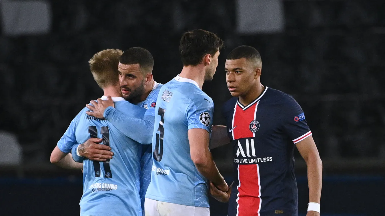 PSG, Manchester City, Bajnokok Ligája, elődöntő 