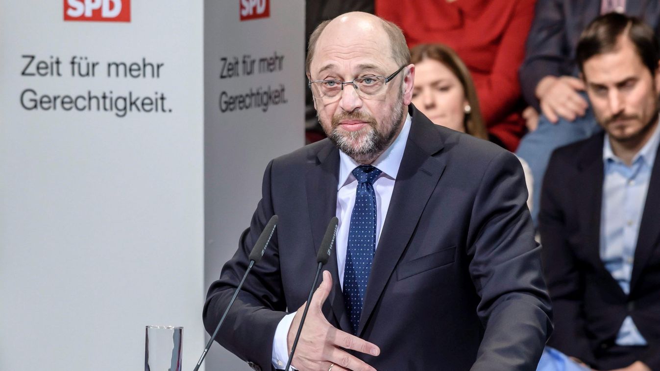 Martin Schulz a német szociáldemokraták kancellárjelöltje 