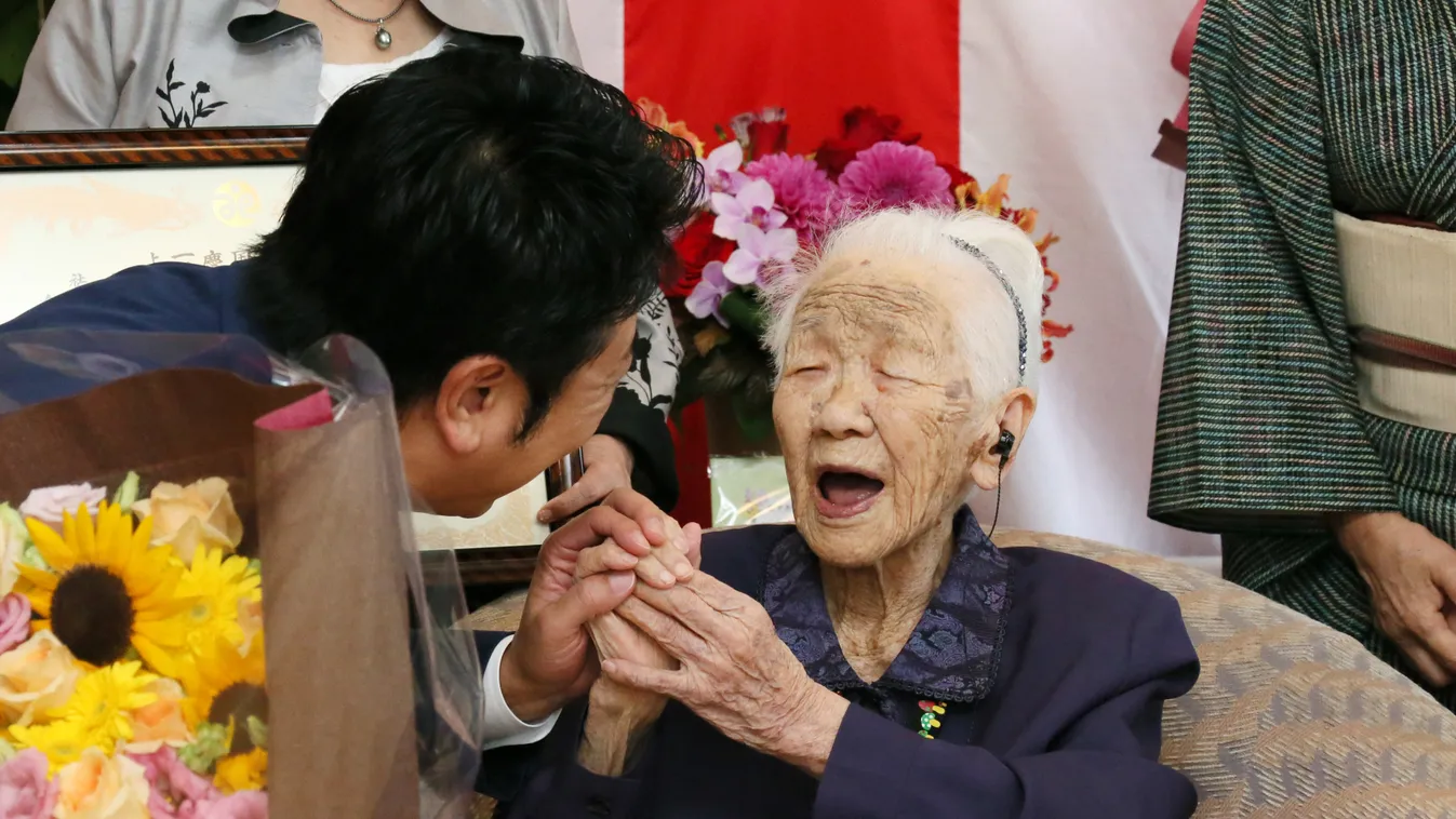 No. of Japanese centenarians hits record high elderly WOMAN lady old 