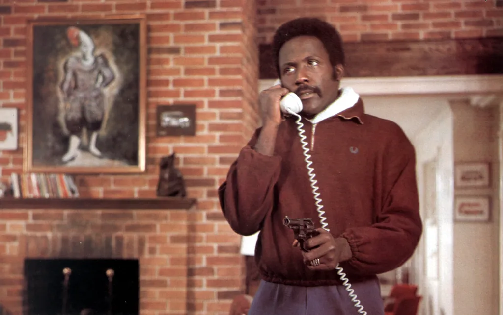 Shaft in Africa (1973) Cinema téléphone Horizontal PHONE 