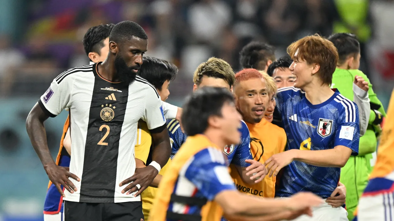 Germany v Japan: FIFA World Cup 2022 2022,Doha,FIFA,FIFA World Cup 2022,Football,Germany,Group E,Japa Horizontal 