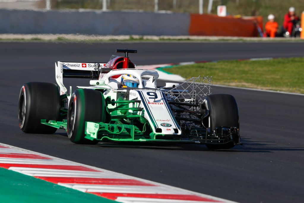 A Forma-1 előszezoni tesztje Barcelonában - 5. nap, Marcus Ericsson, Alfa Romeo Sauber 