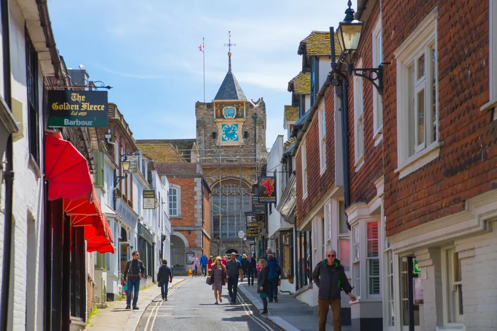 Rye, Anglia, Kelet-Sussex, kisváros, 