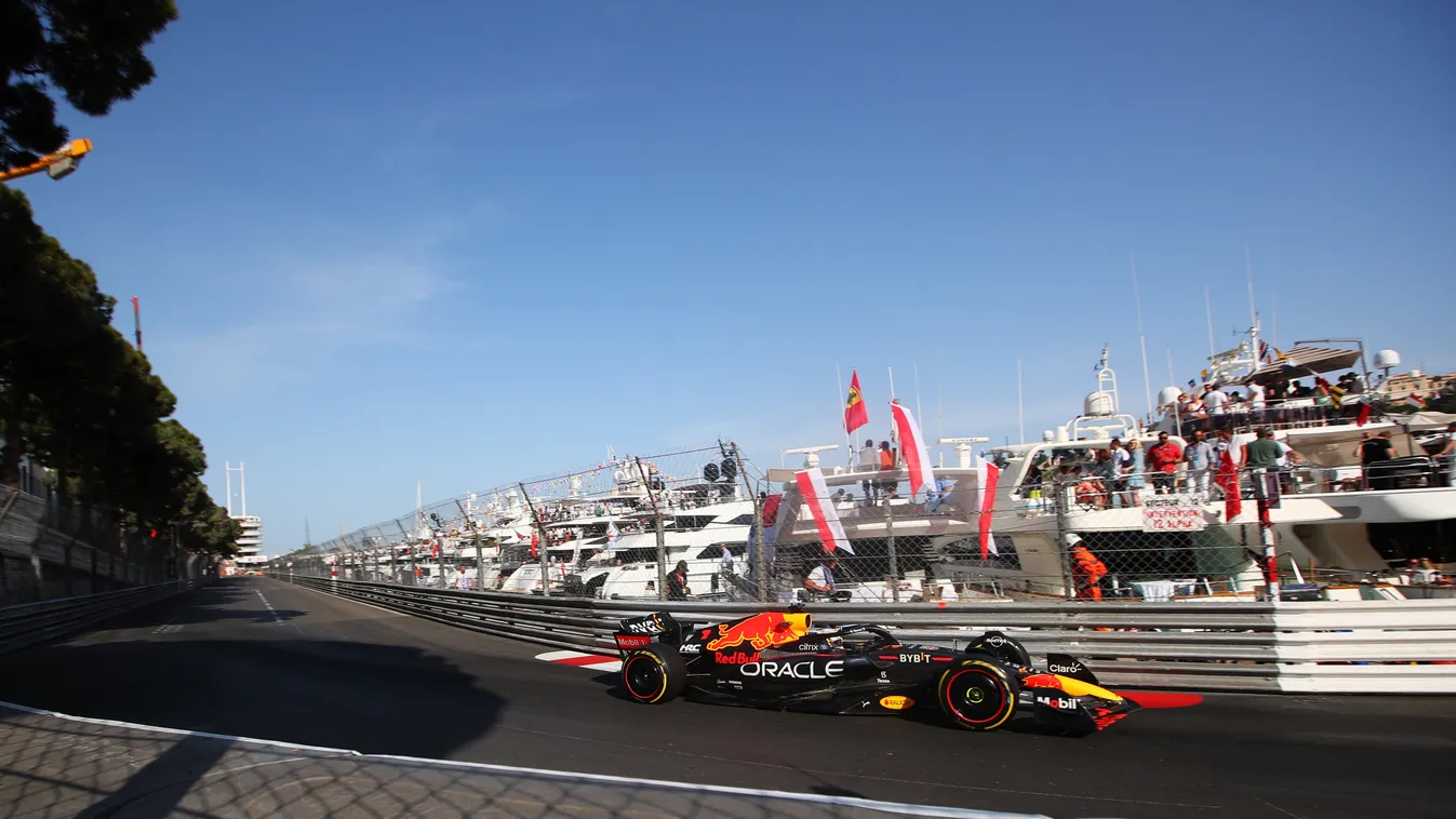 Forma-1, Max Verstappen, Red Bull, Monacói Nagydíj 2022, péntek 