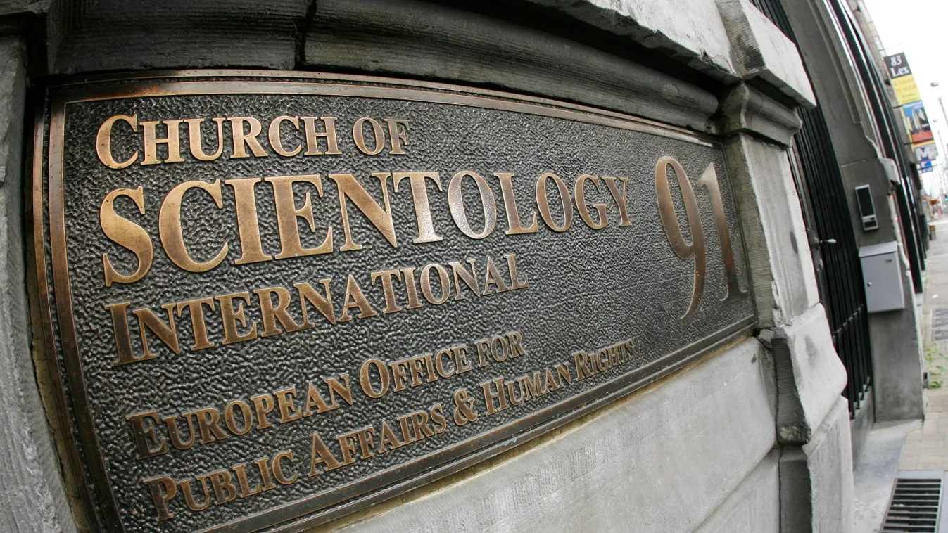 BELGIUM-JUSTICE-SCIENTOLOGY Horizontal 