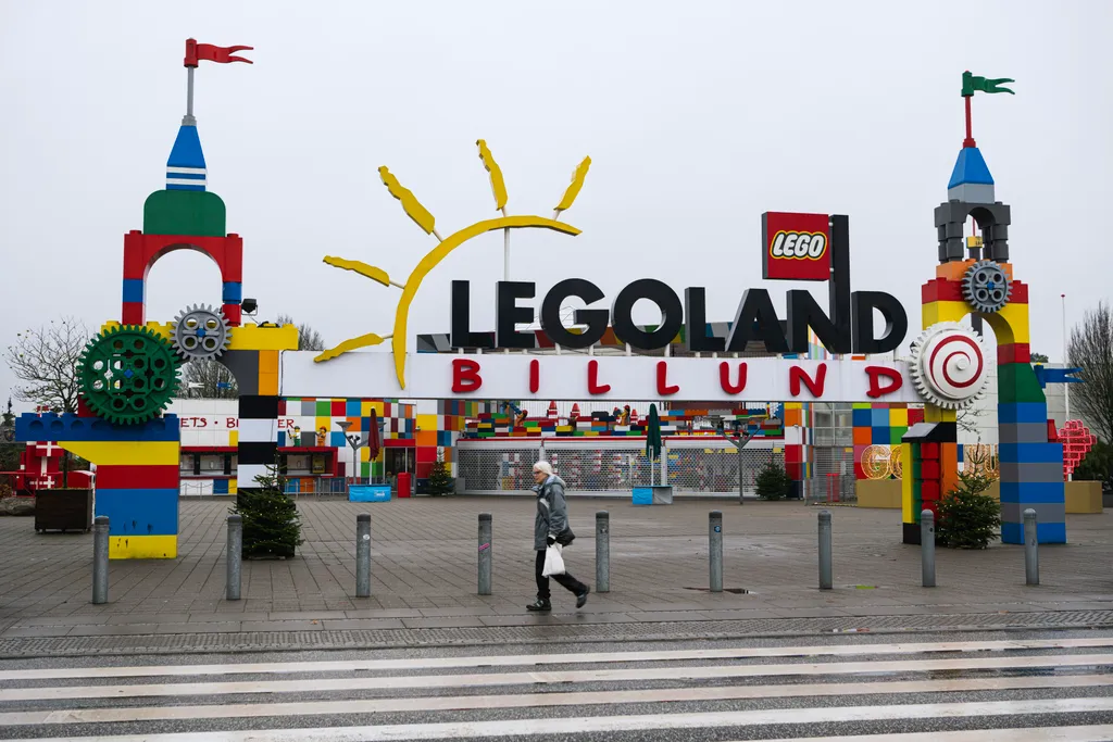 LEGO, gyár, Billund, Dánia, játék 