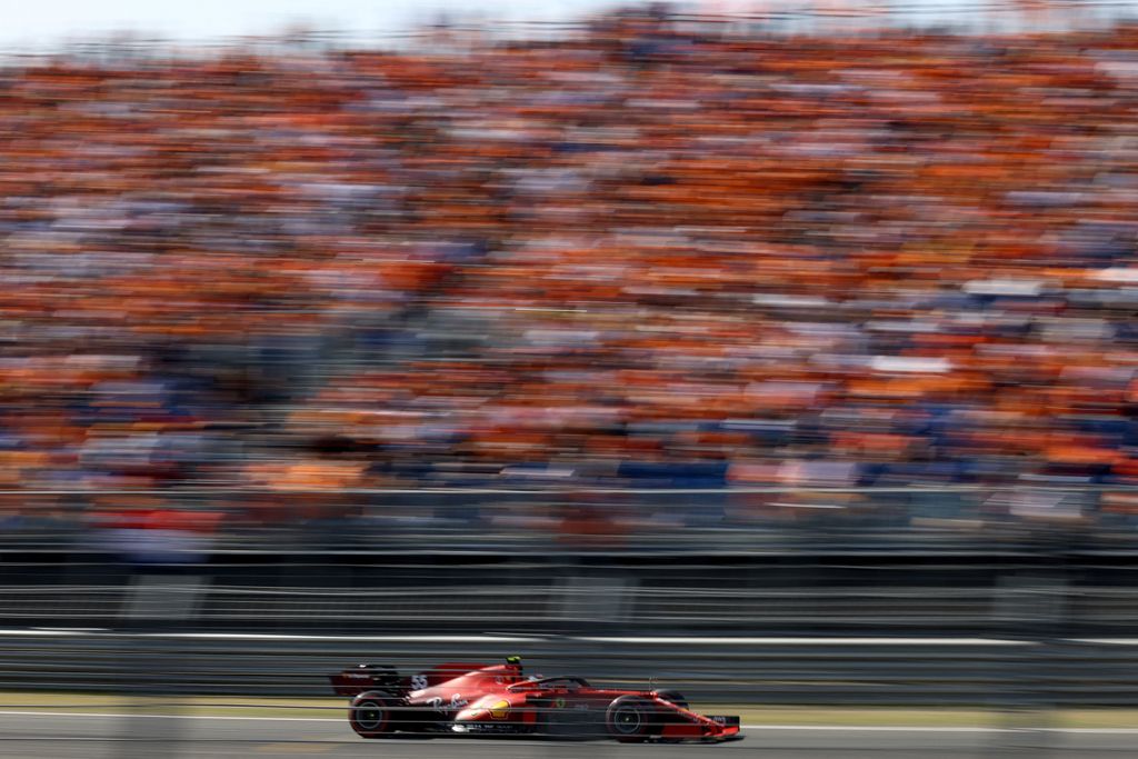 Forma-1, Carlos Sainz, Ferrari, Holland Nagydíj 2021, futam 