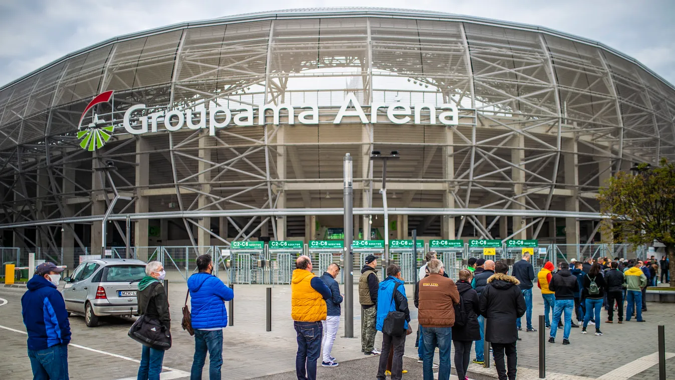 Fradi stadionban a Groupamában kezdik árulni a BL meccsekre a jegyeket. Fradi, FTC, 