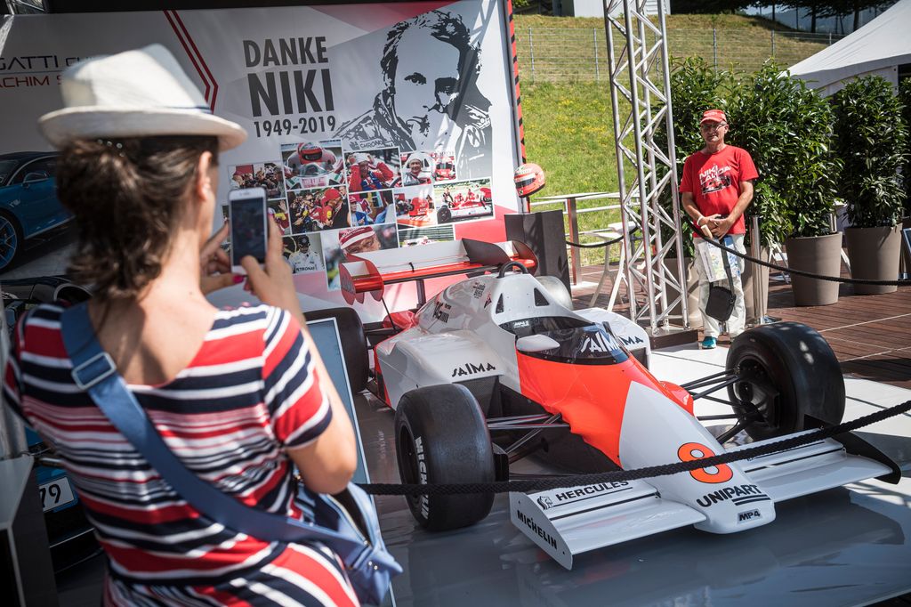 Forma-1, Osztrák Nagydíj szurkolók, Niki Lauda McLaren 