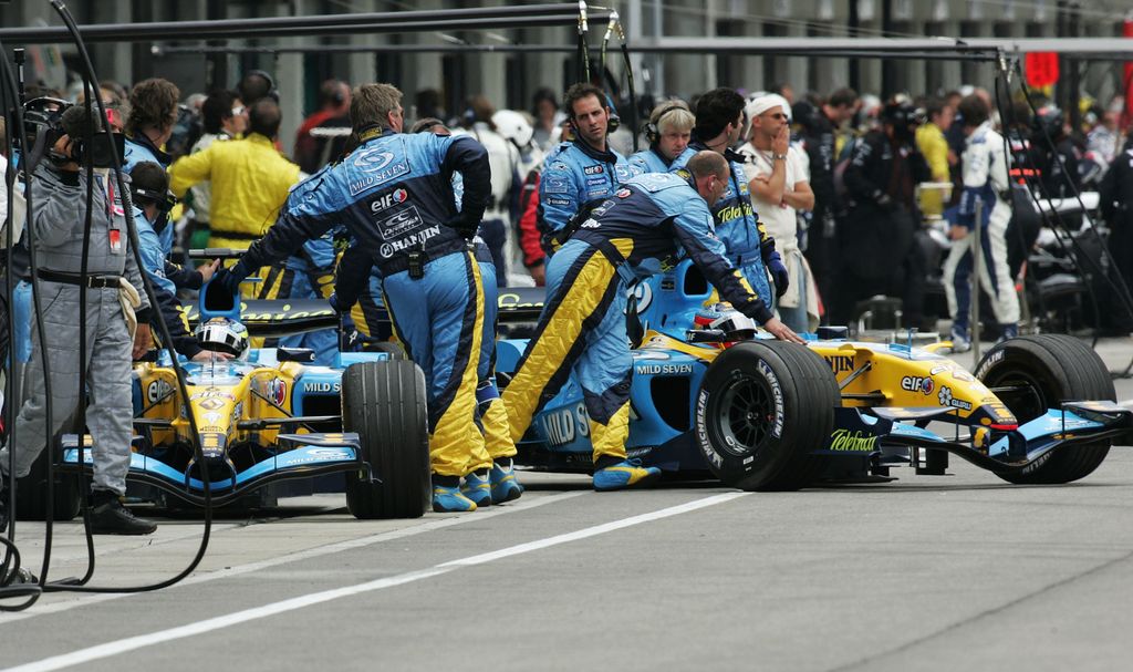 Forma-1, Fernando Alonso, Renault, USA Nagydíj 2005 