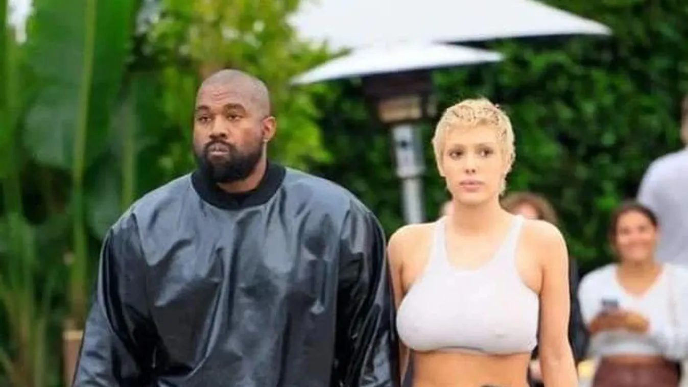 Kanye West és a felesége, Bianca Censori 