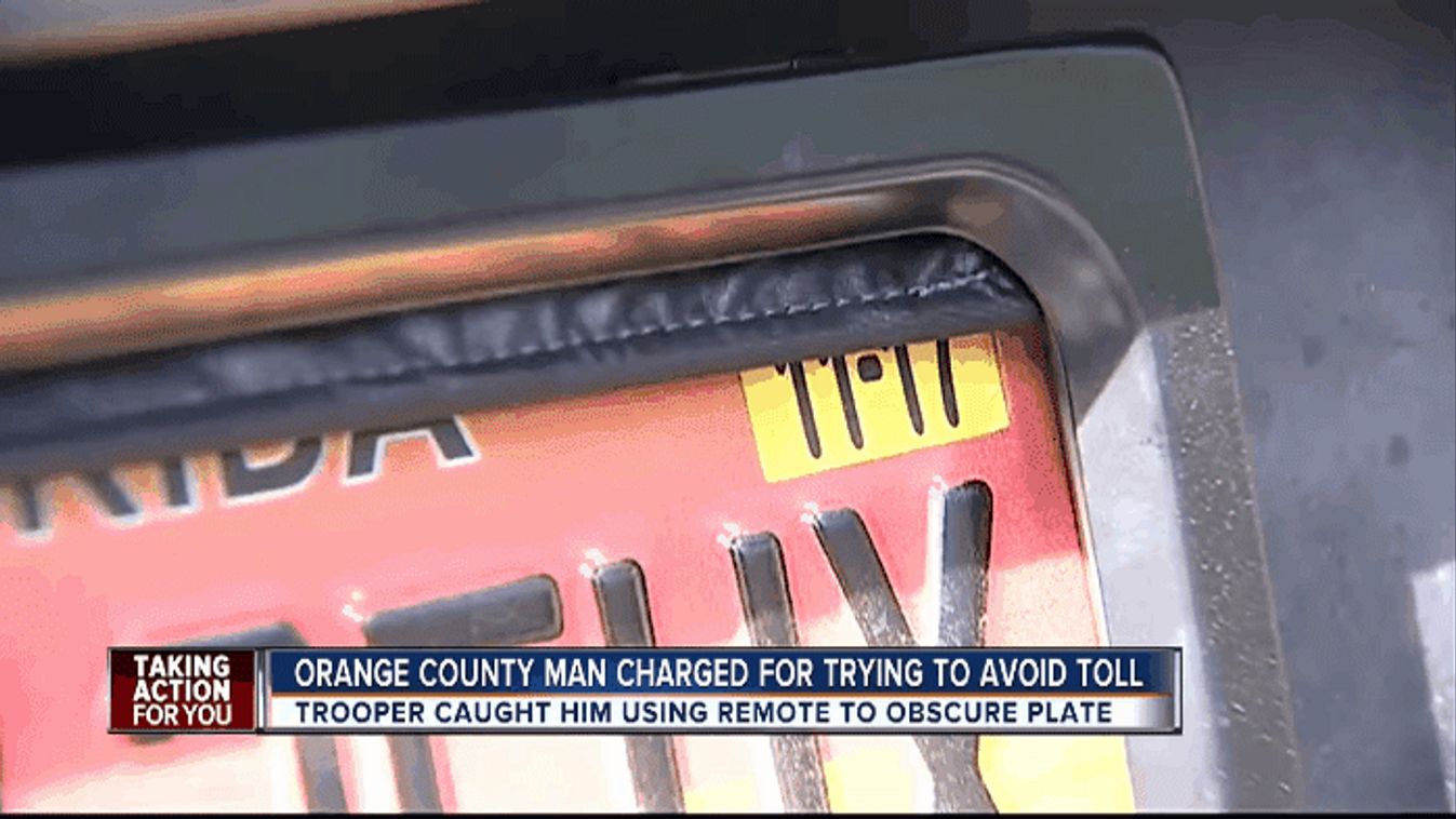 Orange County man charged for trying to avoid tolls 