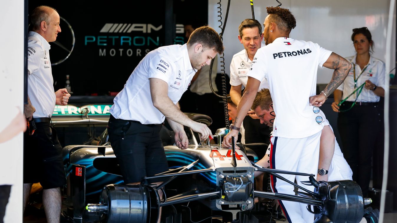 Előkészületek a Forma-1-es Ausztrál Nagydíjra, Lewis Hamilton, Mercedes-AMG Petronas 