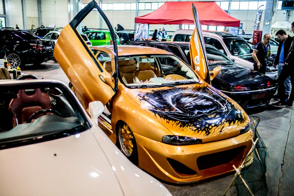 Tuning Show kiállítás a Hungexpón. 2018.03.23. Fotó: Csudai Sándor 