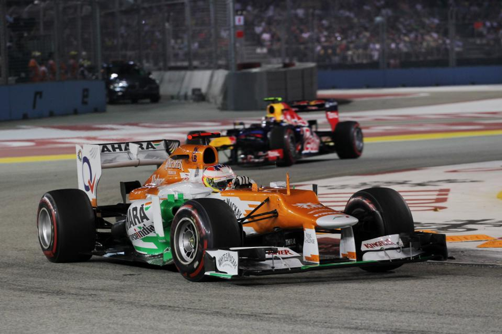 Forma-1, Force India, Szingapúri Nagydíj, Paul di Resta, 2012 