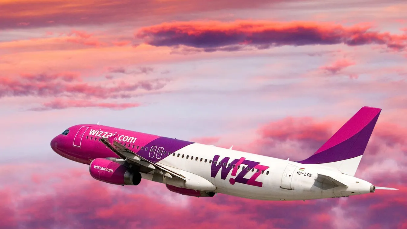 Rémisztő percek egy Wizz Air gépen, repülőgép 