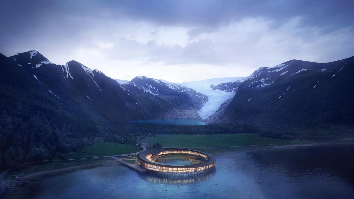 energiapozitív hotel, Norvégia 