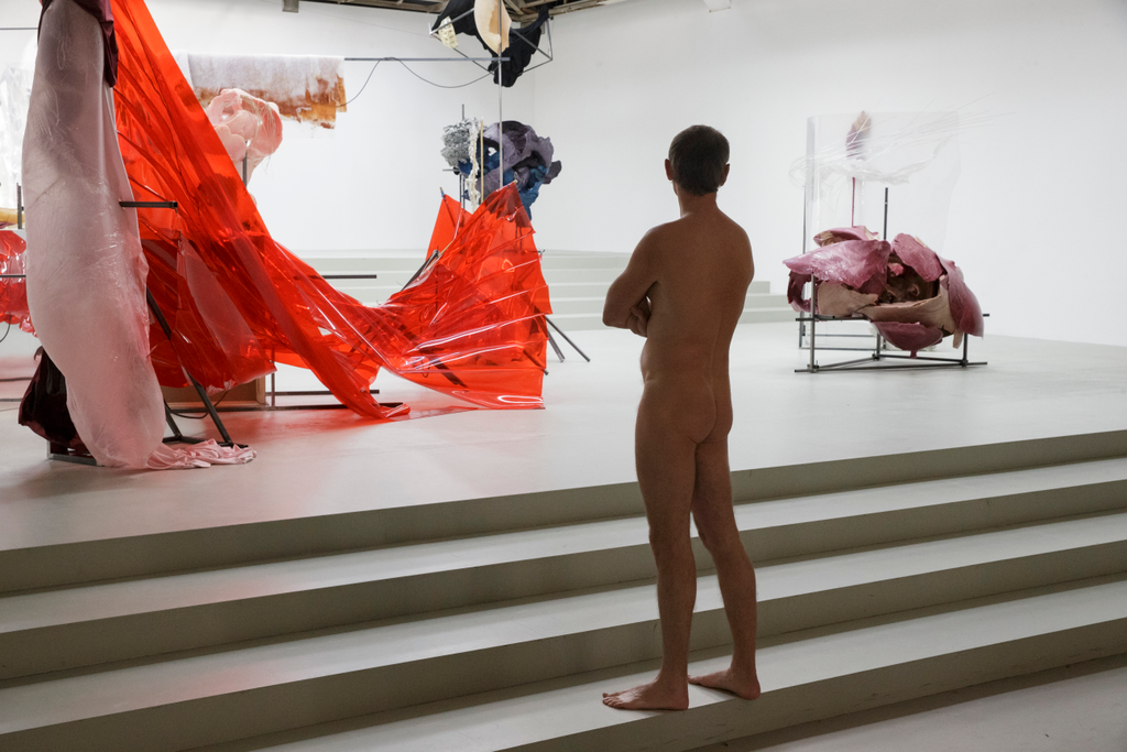 Nudista meztelen kiállítás Palais de Tokyo múzeum 