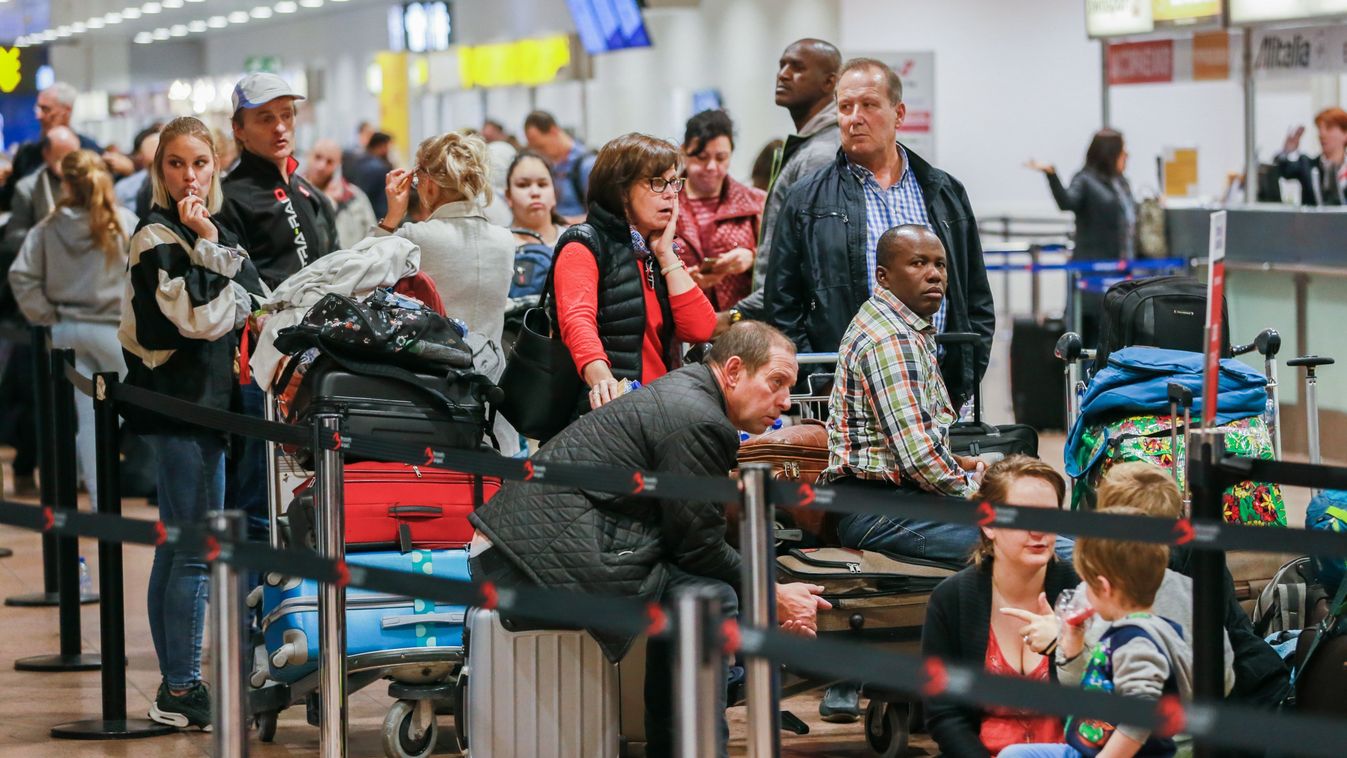 brüsszeli reptéri sztrájk 