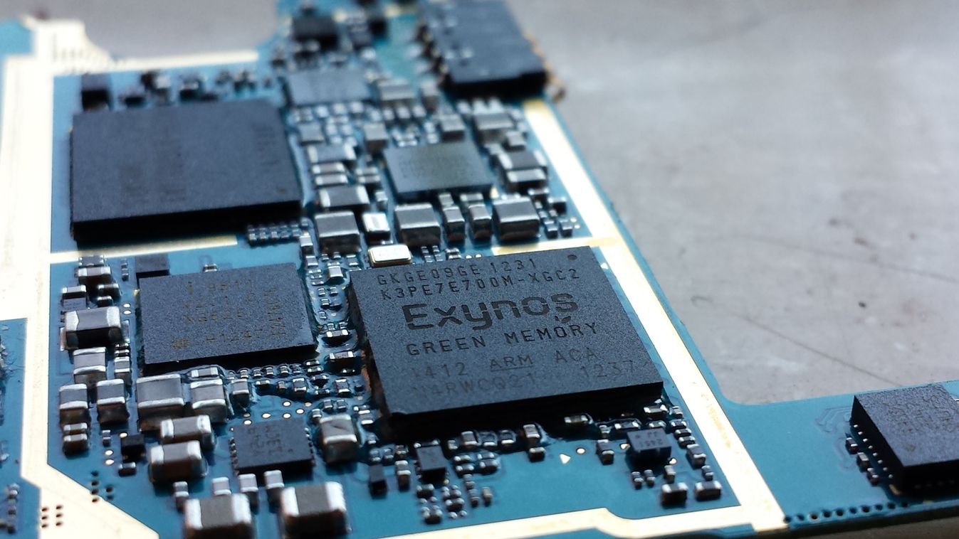 exynos chipset lapka rendszerchip nanométer 