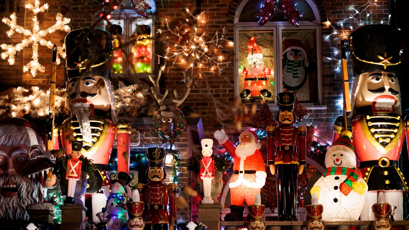 Mesés kivilágított karácsonyi házak New Yorkban, galéria, 2022 