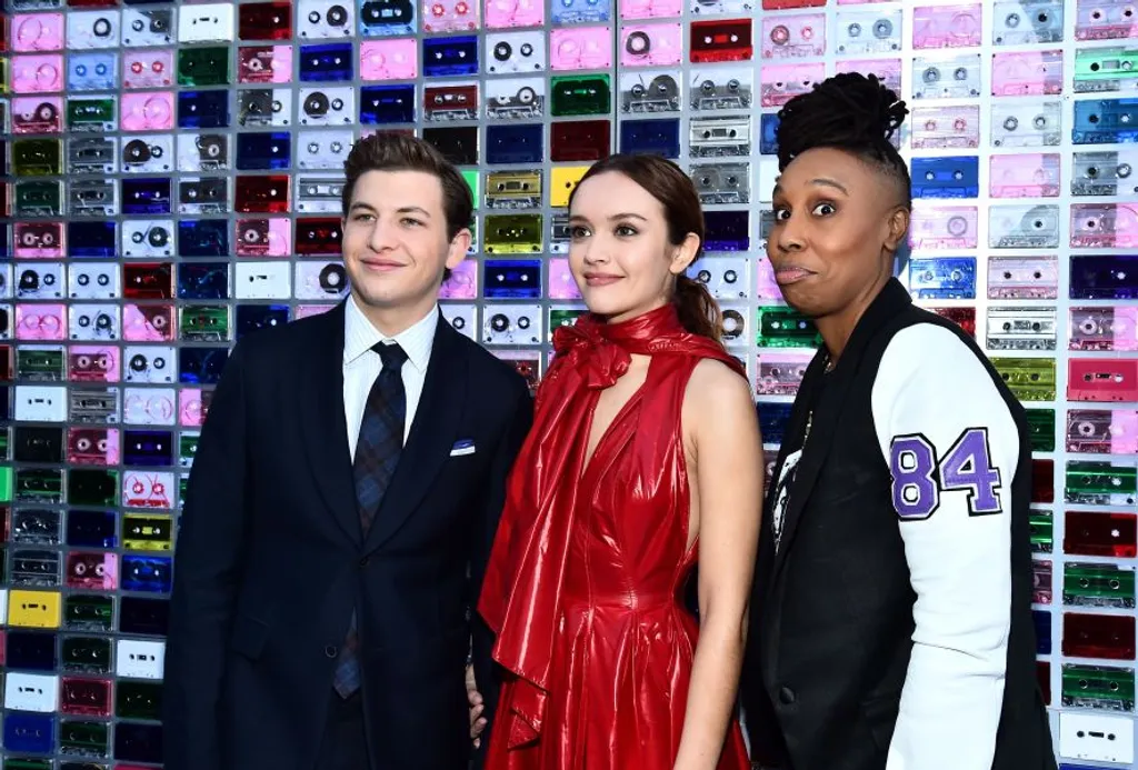 'Ready Player One' film premiere, Arrivals, Los Angeles, USA - 26 Mar 2018 READY PLAYER ONE FILM PREMIERE ARRIVALS LOS ANGELES USA 26 MAR 2018 TYE SHERIDAN OLIVIA COOKE LENA WAITHE SCREENWRITER Actor Writer Female Male With Others Personality 70121554 