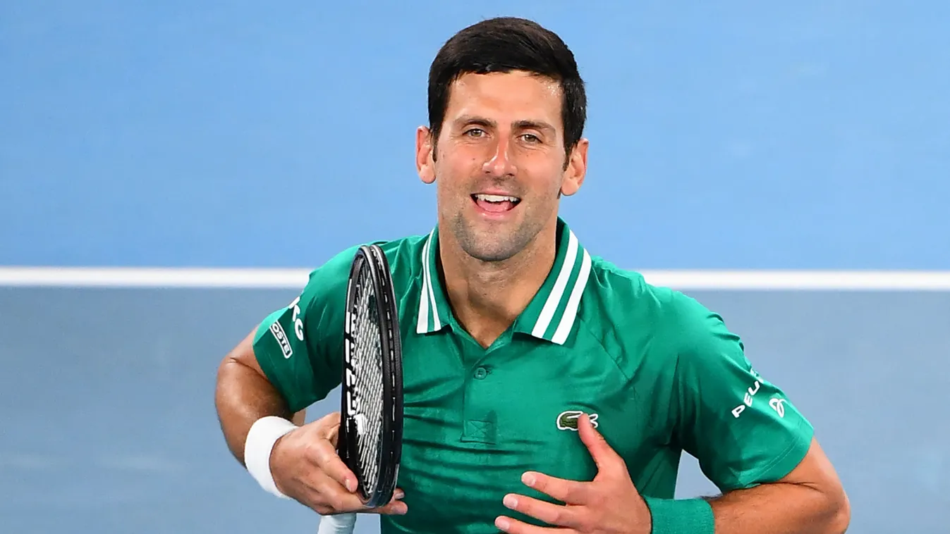tennis Horizontal, Novak Djokovic 