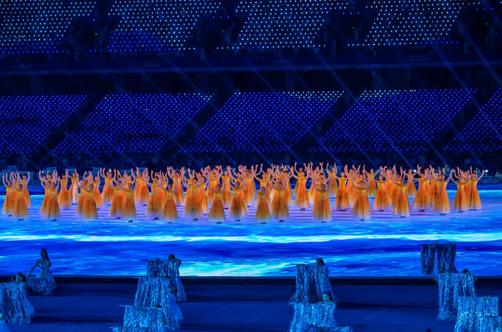 19. Ázsiai Játékok, Ázsiai Játékok, kína, sport, rendezvény, megnyitó, 2023, ünnepség 