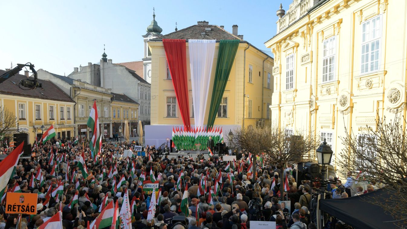 Választás 2018 - A Fidesz központi kampányzáró rendezvénye, Székesfehérvár, 2018.04.06. 