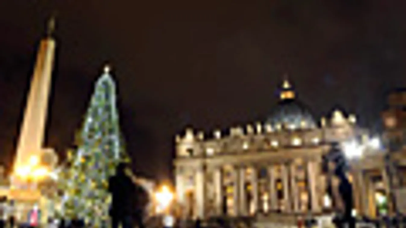 vatikán, karácsony, szent Péter Bazilika 