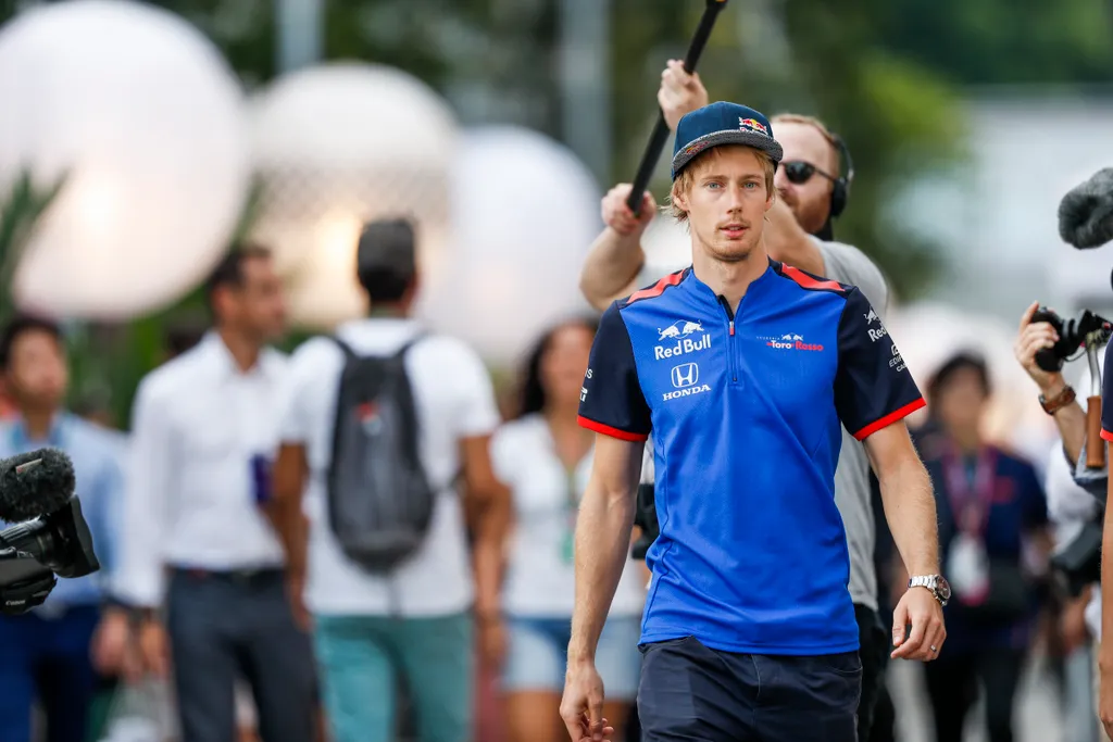 Előkészületek a Forma-1-es Szingapúri Nagydíjra, Brendon Hartley, Scuderia Toro Rosso 