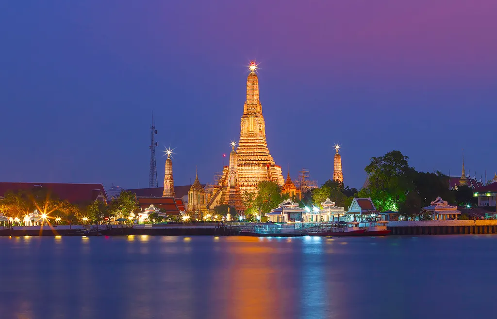 Thaiföld Bangkok Wat Arun 
