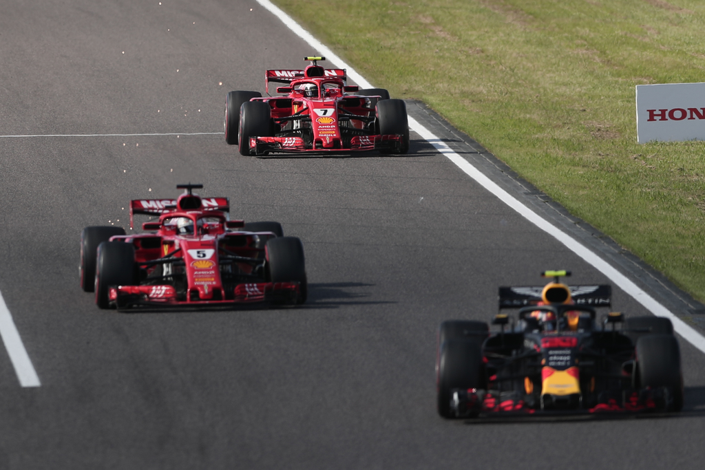 Forma-1, Japán Nagydíj, Max Verstappen, Red Bull Racing, Sebastian Vettel, Scuderia Ferrari 
