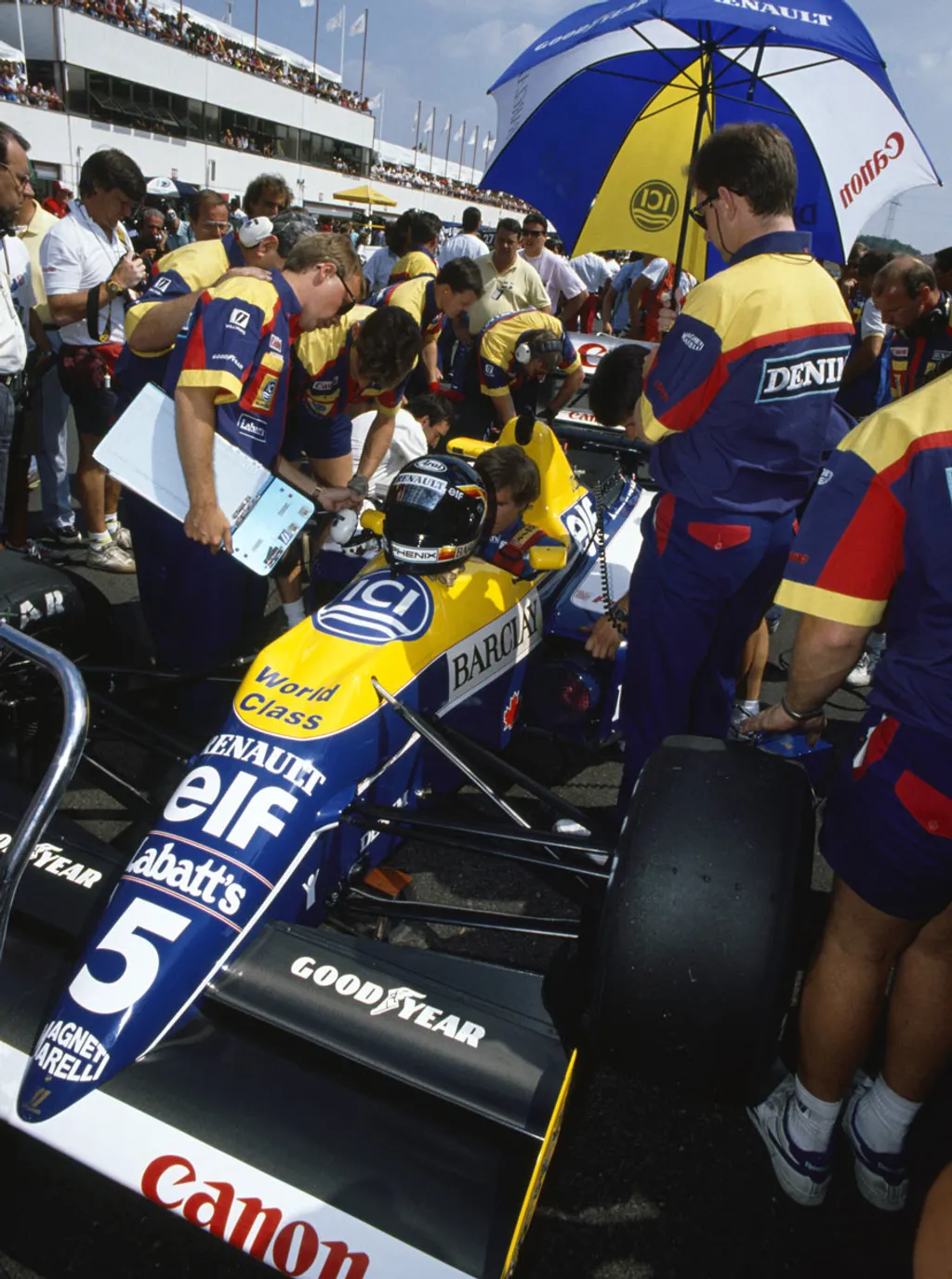 Forma-1, Magyar Nagydíj, 1990, Thierry Boutsen, Williams-Renault 