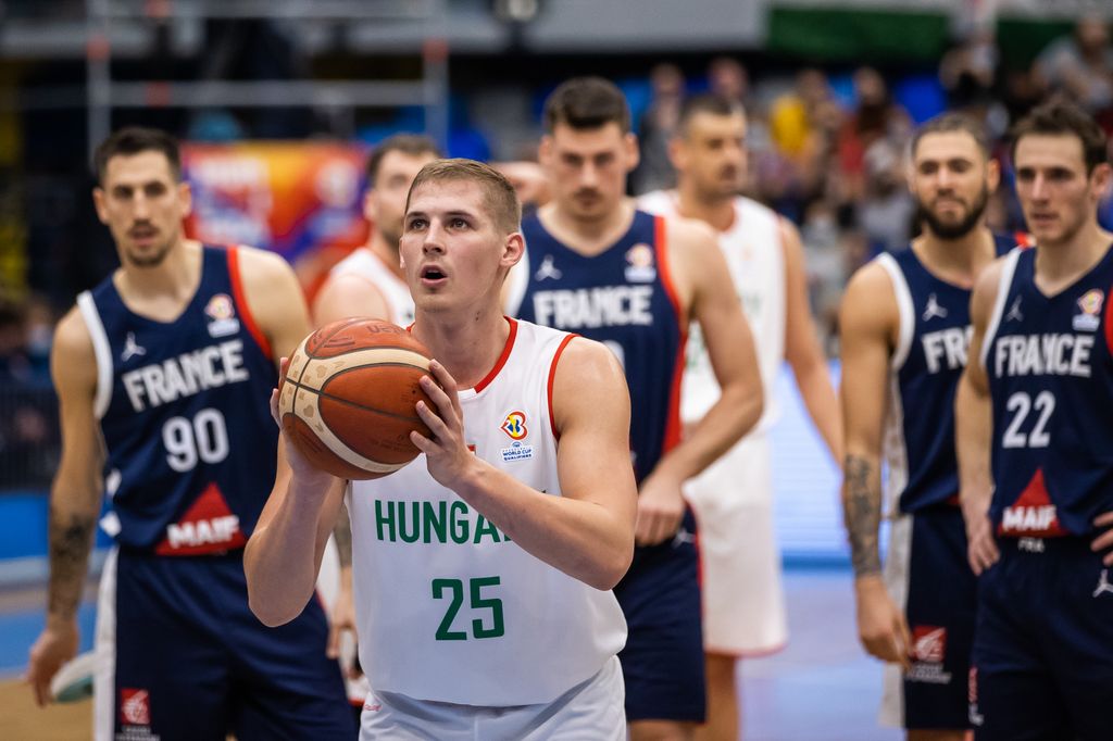 Magyarország-Franciaország férfi kosárlabda vb-selejtező, világbajnoki selejtező, Kaposvár, 2021.11.29. 2 