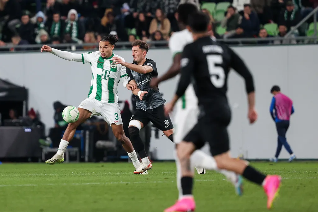 Konferencia Liga, Ferencváros - Genk, Ferencváros, Fradi, Genk, KRC Genk, FTC, labdarúgás, mérkőzés. Groupama Aréna, Budapest, EKL 