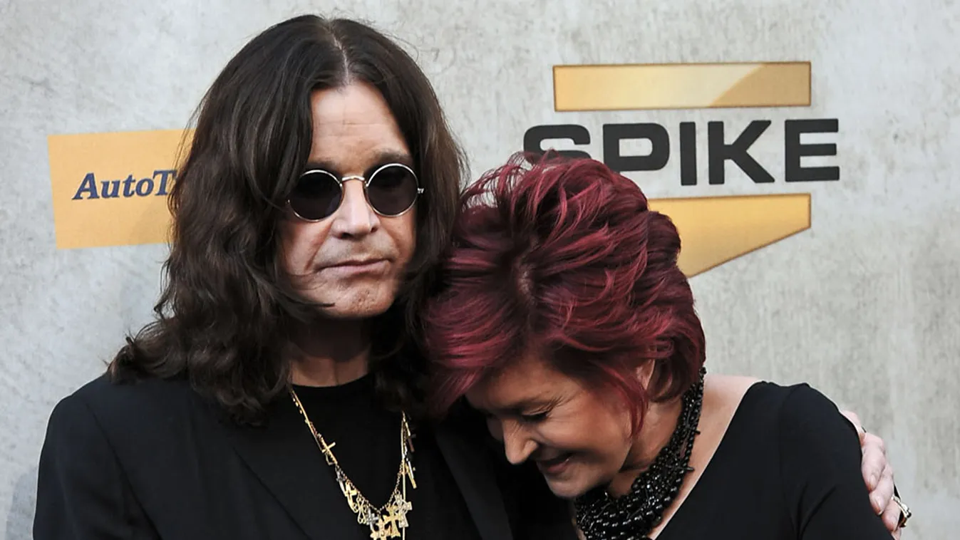 Ozzy Osbourne, Sharon Osbourne a Spike TV Guys Choice Awards gáláján, 2010. június.