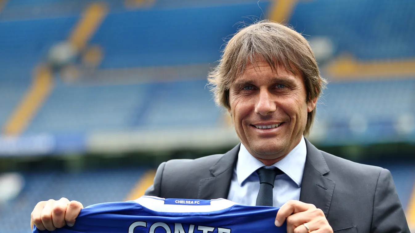 FOOTBALL - PRESENTATION CHELSEA NEW COACH ANTONIO CONTE CHAMPIONSHIP CHELSEA Coach ENGLAND ENGLISH FOOT FOOTBALL league PREMIER PRESENTATION Soccer SPORT 