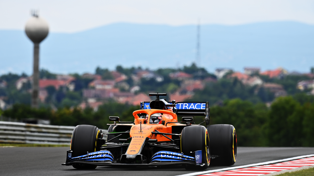 Forma-1, Carlos Sainz, McLaren, Magyar Nagydíj 2020, péntek 