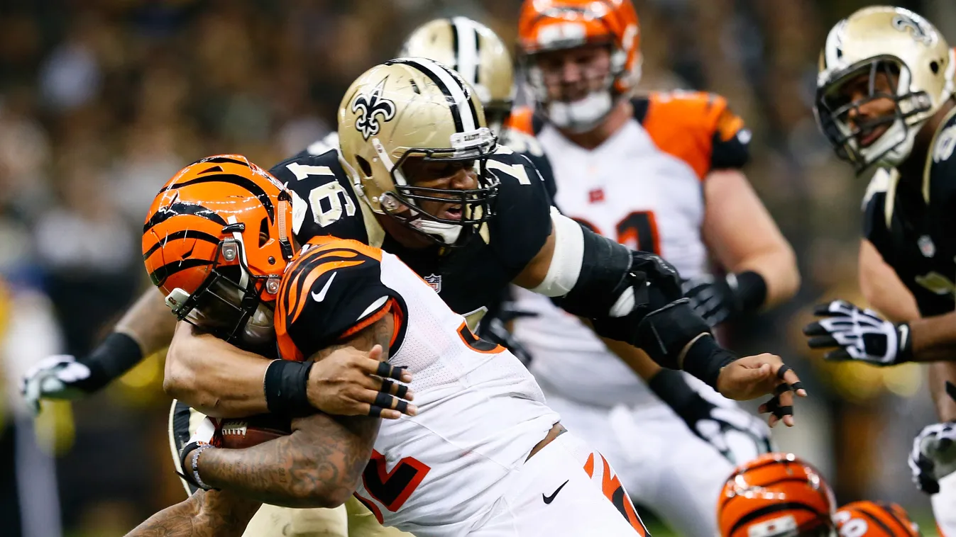 Cincinnati Bengals v New Orleans Saints GettyImageRank2 USA Tackling New Orleans Louisiana Superdome Cincinnati Bengals NFL New Orleans Saints Second Half - Sport Glenn Foster Gulf Coast States Jeremy Hill - American Football Player PersonalityInQueue Jer